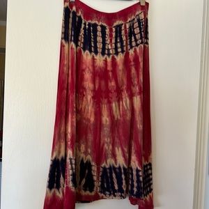 Tie-dye skirt